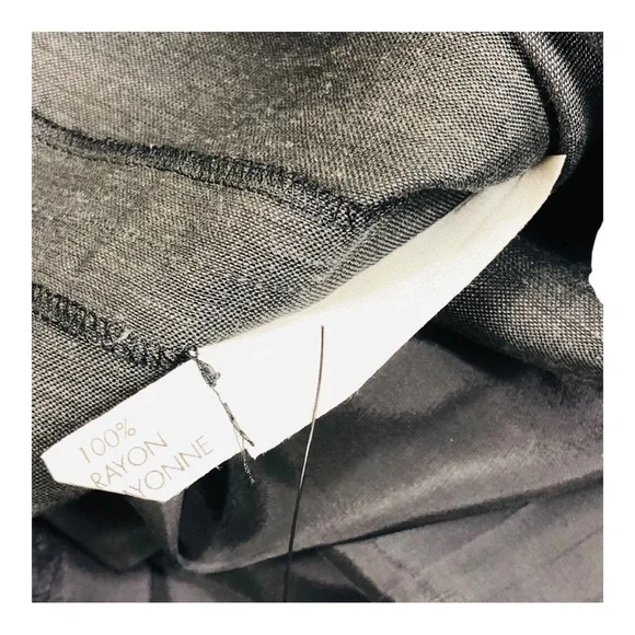 Akris Punto Linen Brown Pencil Skirt - Picture 11 of 12